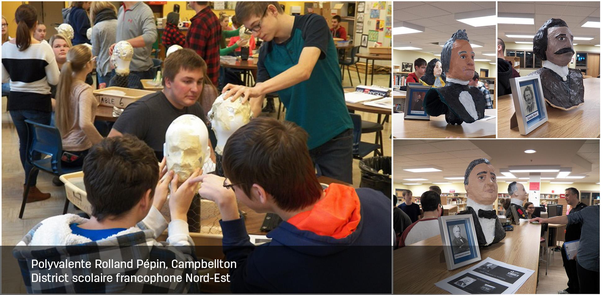 Personnages de l'histoire canadienne en sculpture Image 1