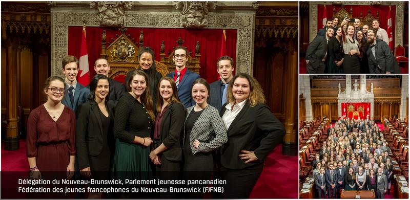 Parlement jeunesse pancanadien, délégation du ... Image 1