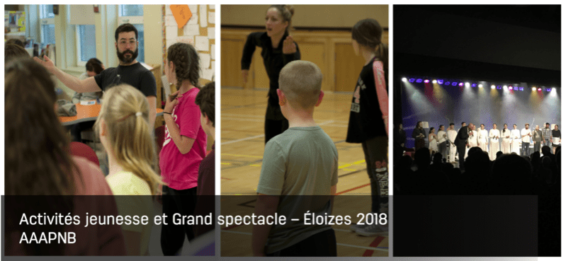 Activités jeunesse et Grand spectacle – Éloizes 2018 Image 1