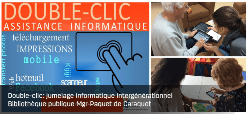 Double-clic: jumelage informatique intergénérationnel Image 1