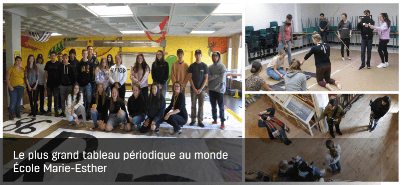 Le plus grand tableau périodique au monde Image 1