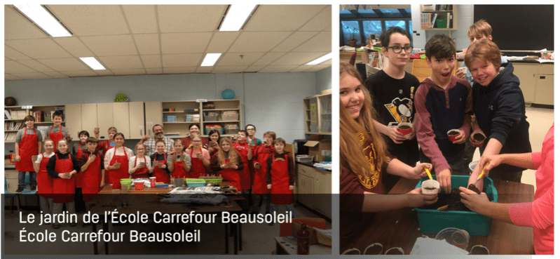 Le jardin de l’École Carrefour Beausoleil Image 1